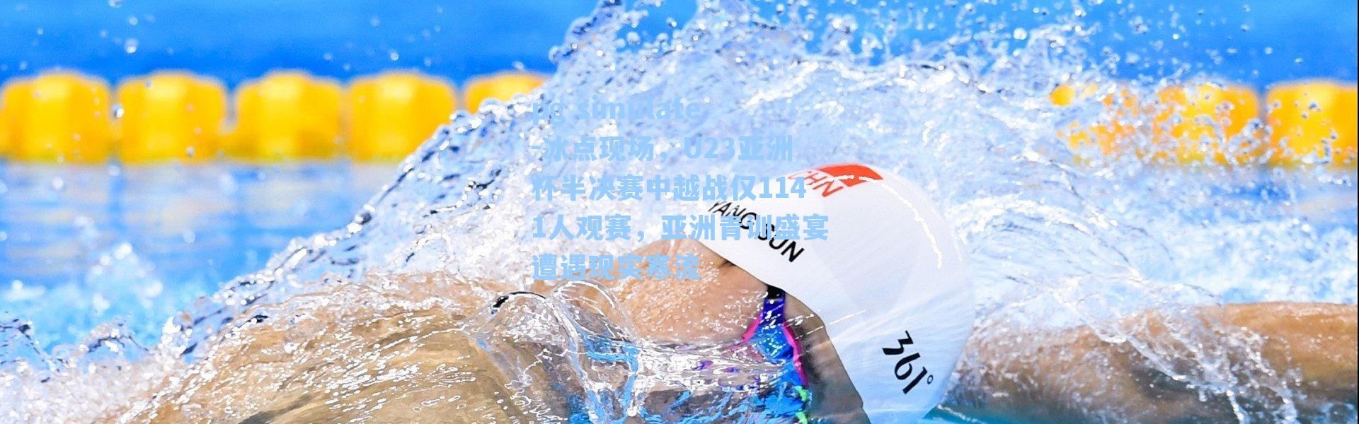 pg simulate-冰点现场，U23亚洲杯半决赛中越战仅1141人观赛，亚洲青训盛宴遭遇现实寒流